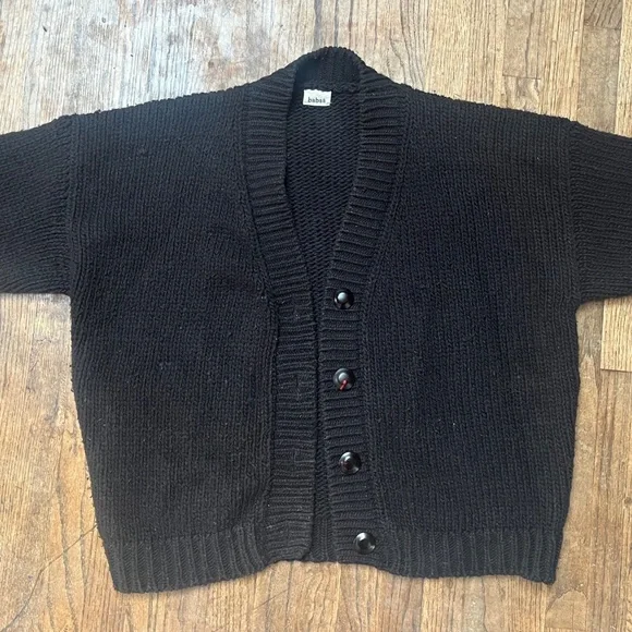 Limited edition black Babaa cardigan - Picture 2 of 7